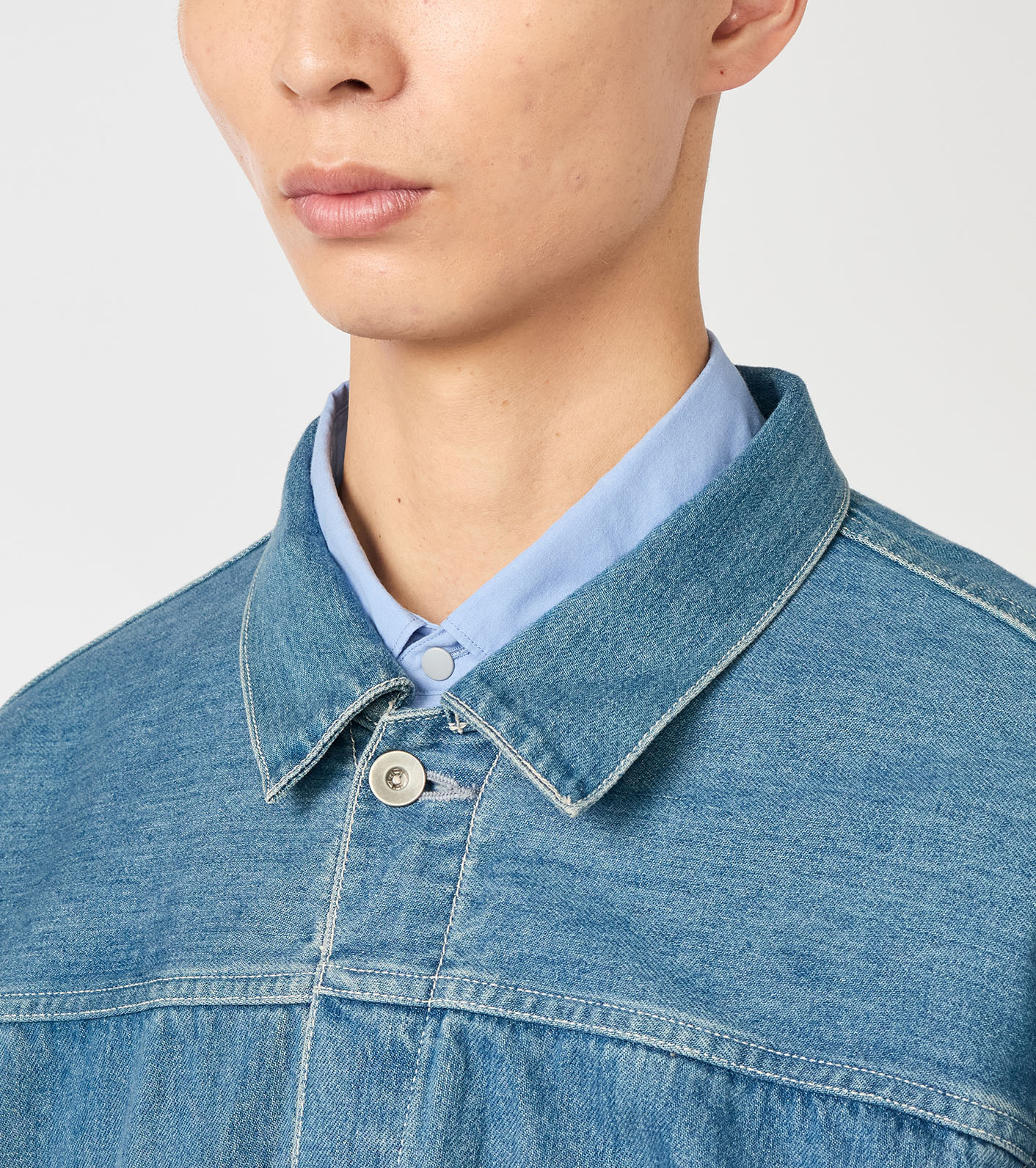 nanamica / Short Denim Jacket