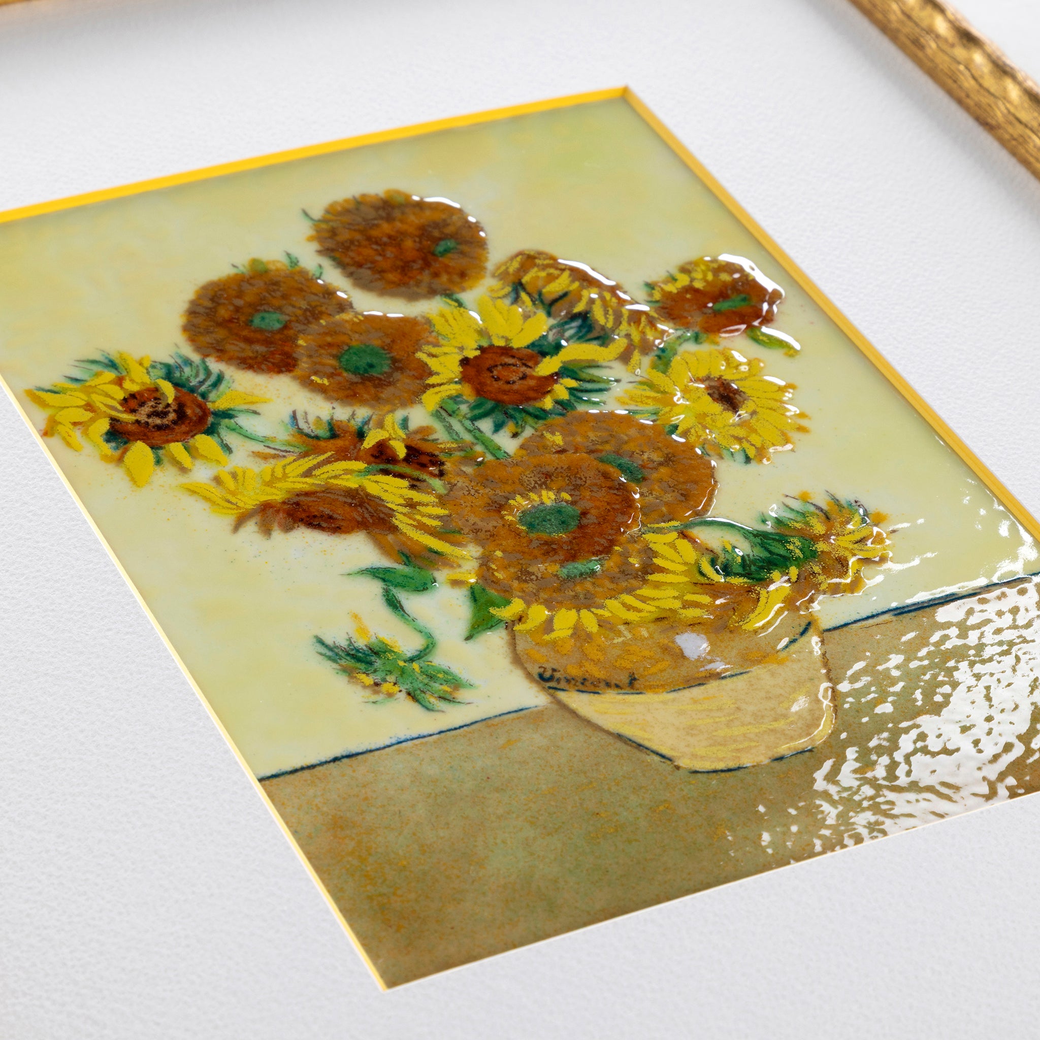 ゴッホのひまわり – 【京都・宇治】七宝焼絵画制作工房｜七彩工房