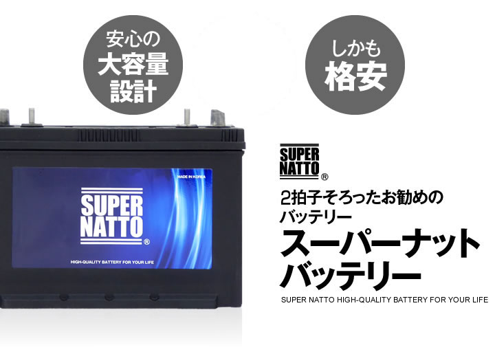 スーパーナット S31MF サイクルバッテリー M31MF互換|車・バイク