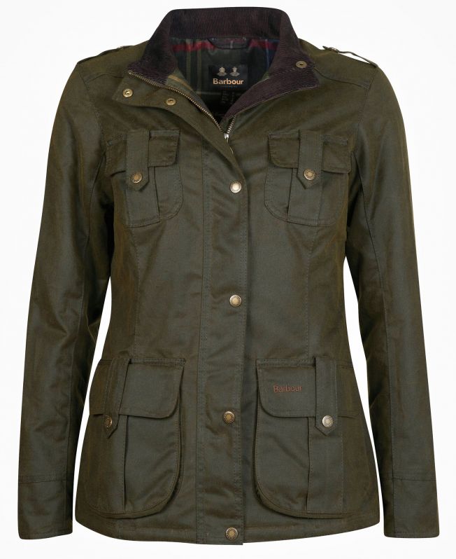 Barbour Winter Defence Wax Olive - Murray's Toggery Shop