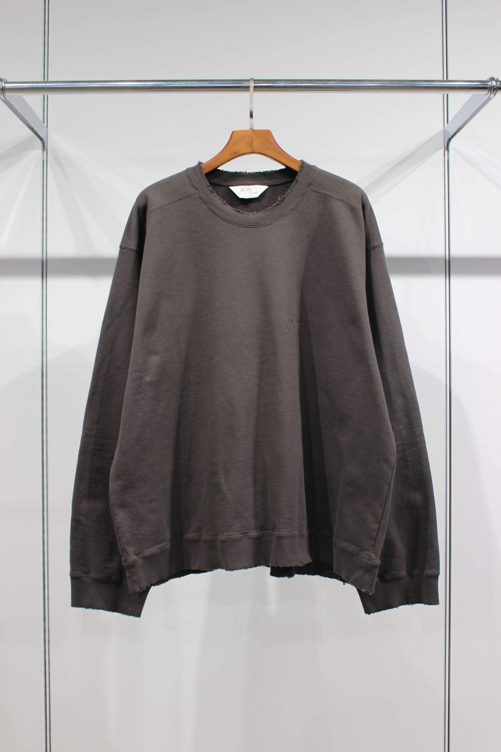 ANCELLM - AGING OVER SWEAT SHIRT/F.BLACK | NapsNote