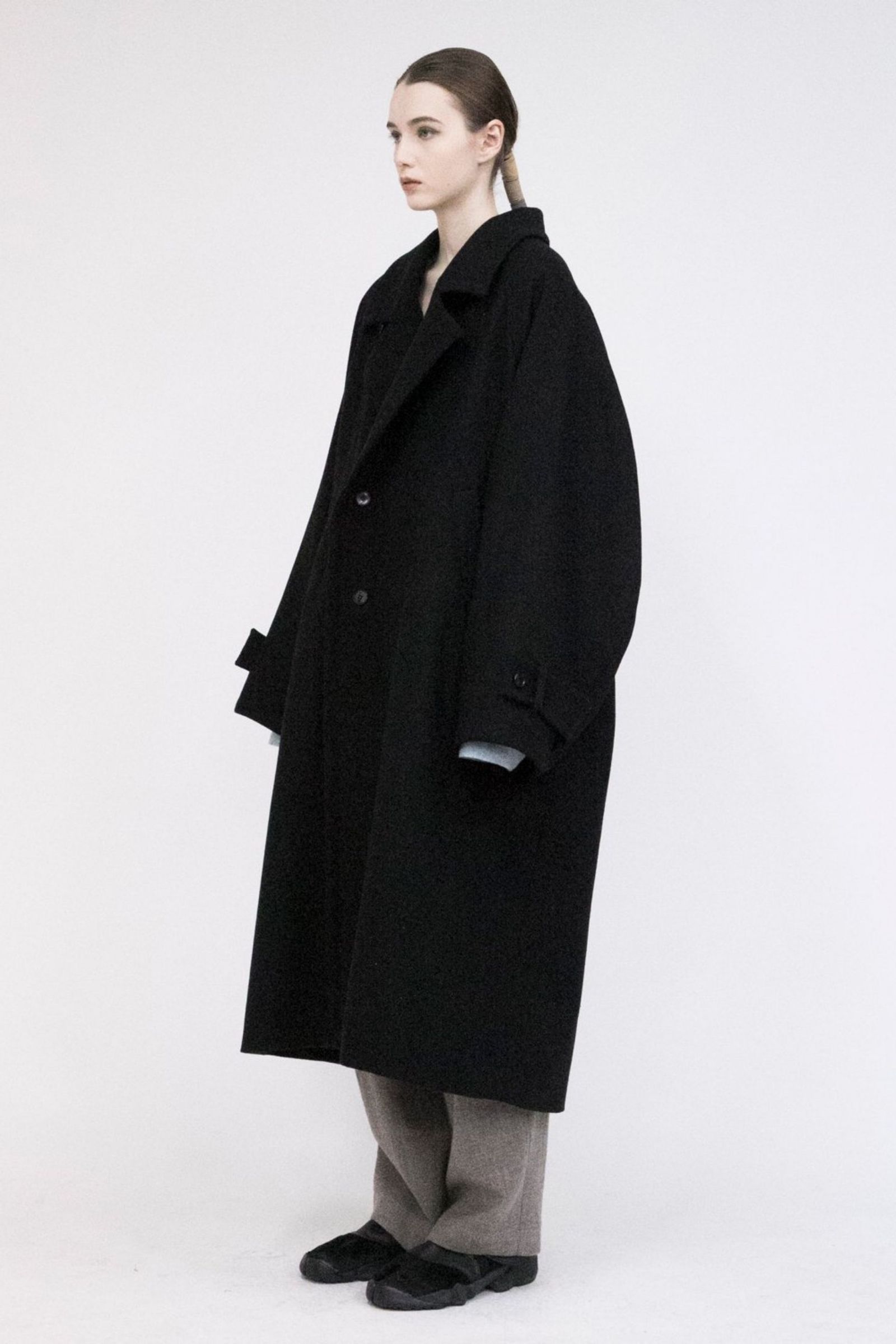 VOAAOV - Yabure Oil Cut Wool Long Coat/ロングコート | NapsNote