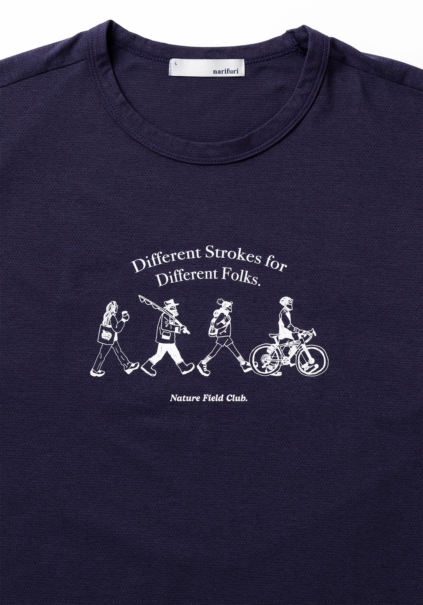 NFC アクティブメッシュグラフィックTシャツ｜narifuri オンラインストア