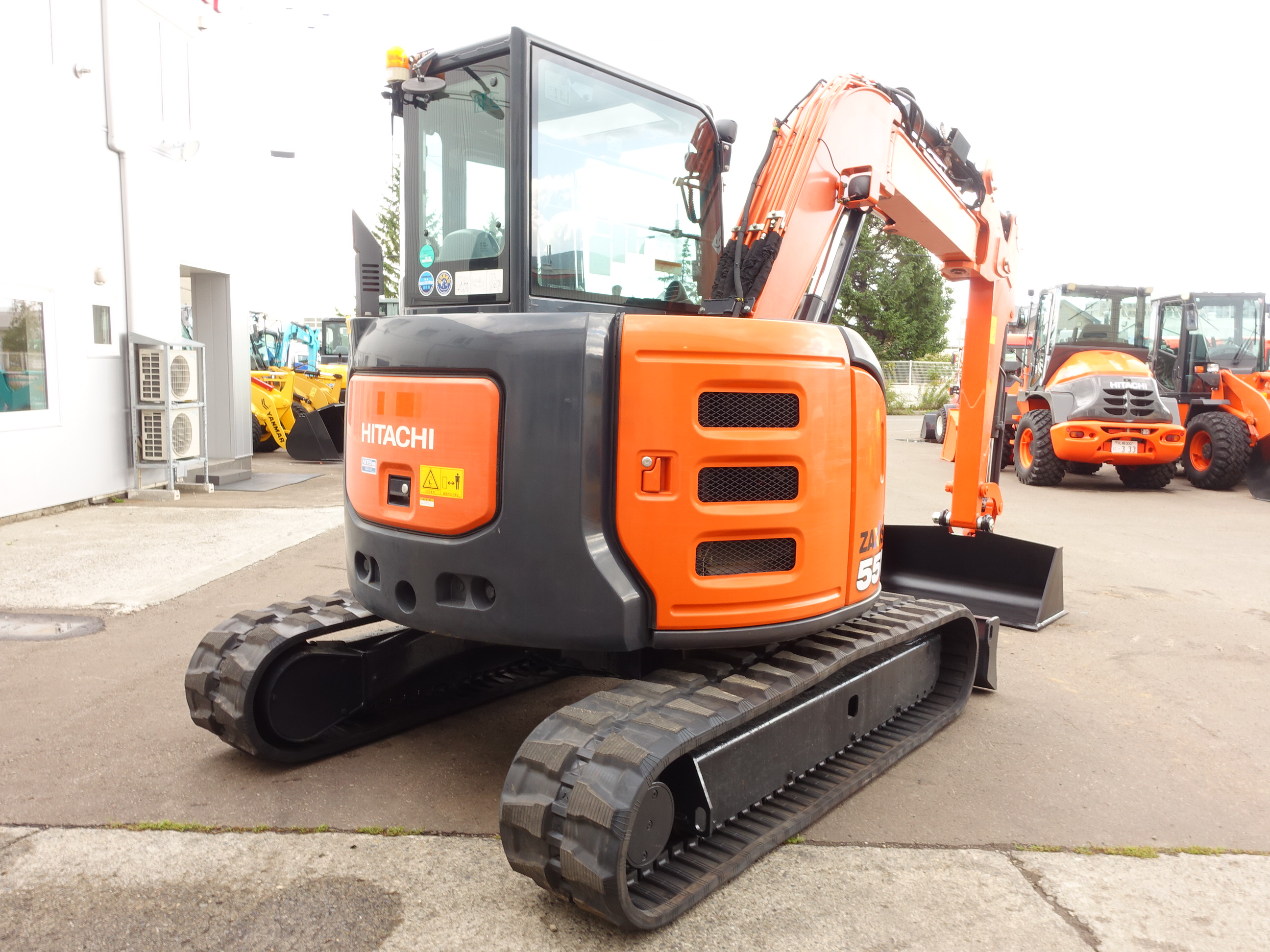 日立｜ZX55UR-5B｜エアコン｜バックホー｜中古