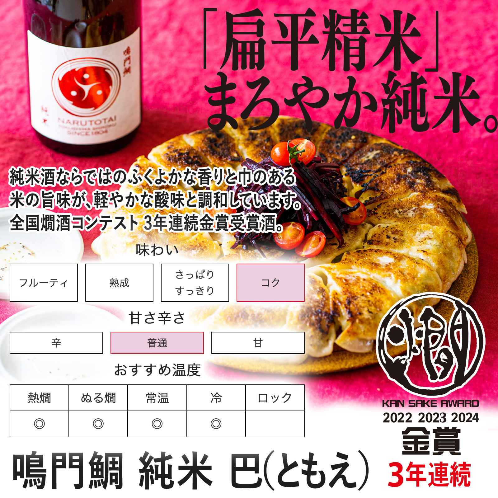鳴門鯛 日本酒 飲み比べギフトセット【送料無料】