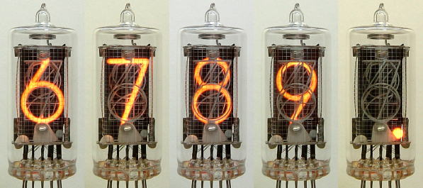 ニキシー管、CD66