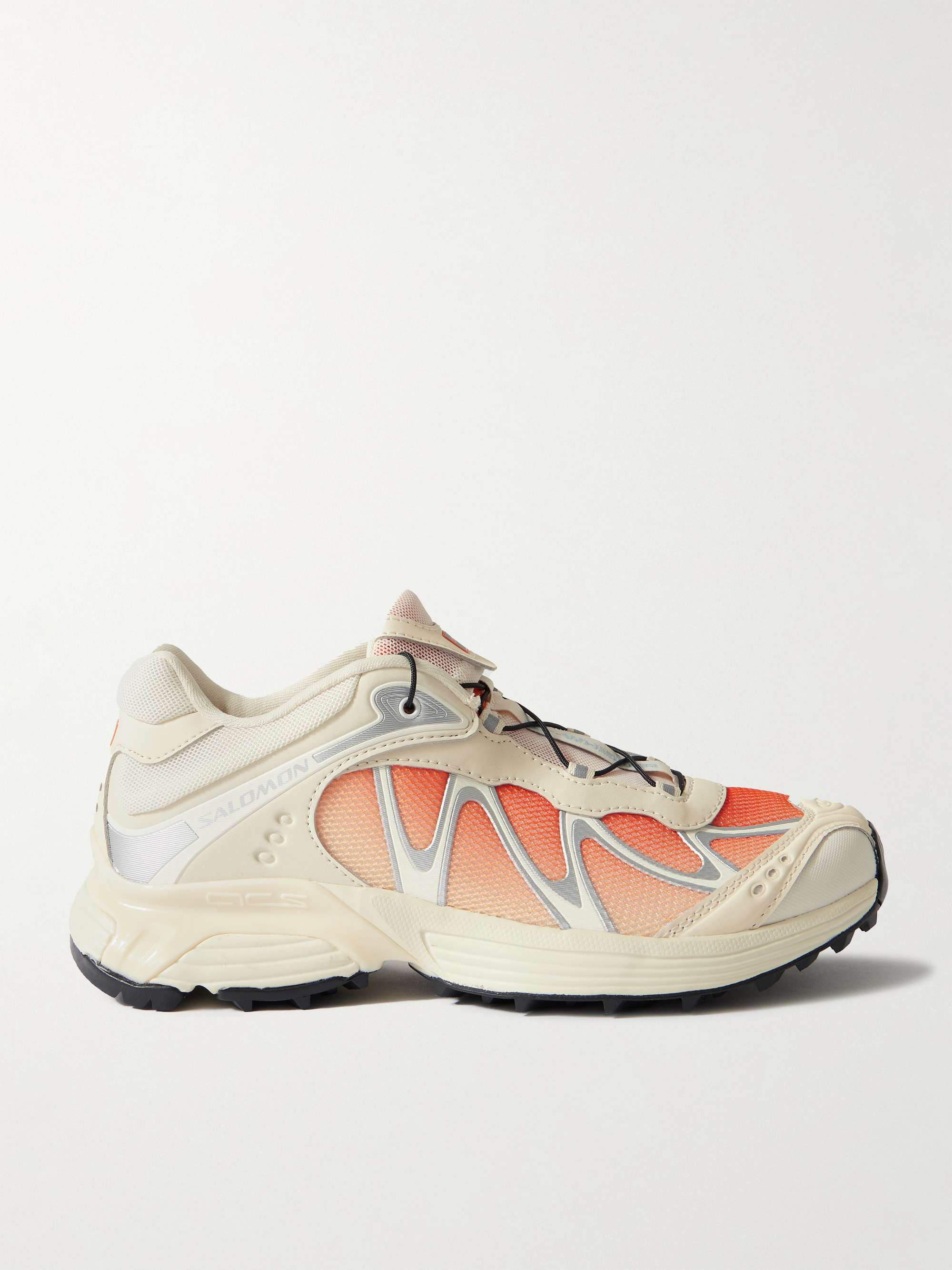 SALOMON XT-Whisper rubber-trimmed ombré mesh sneakers | NET-A-PORTER