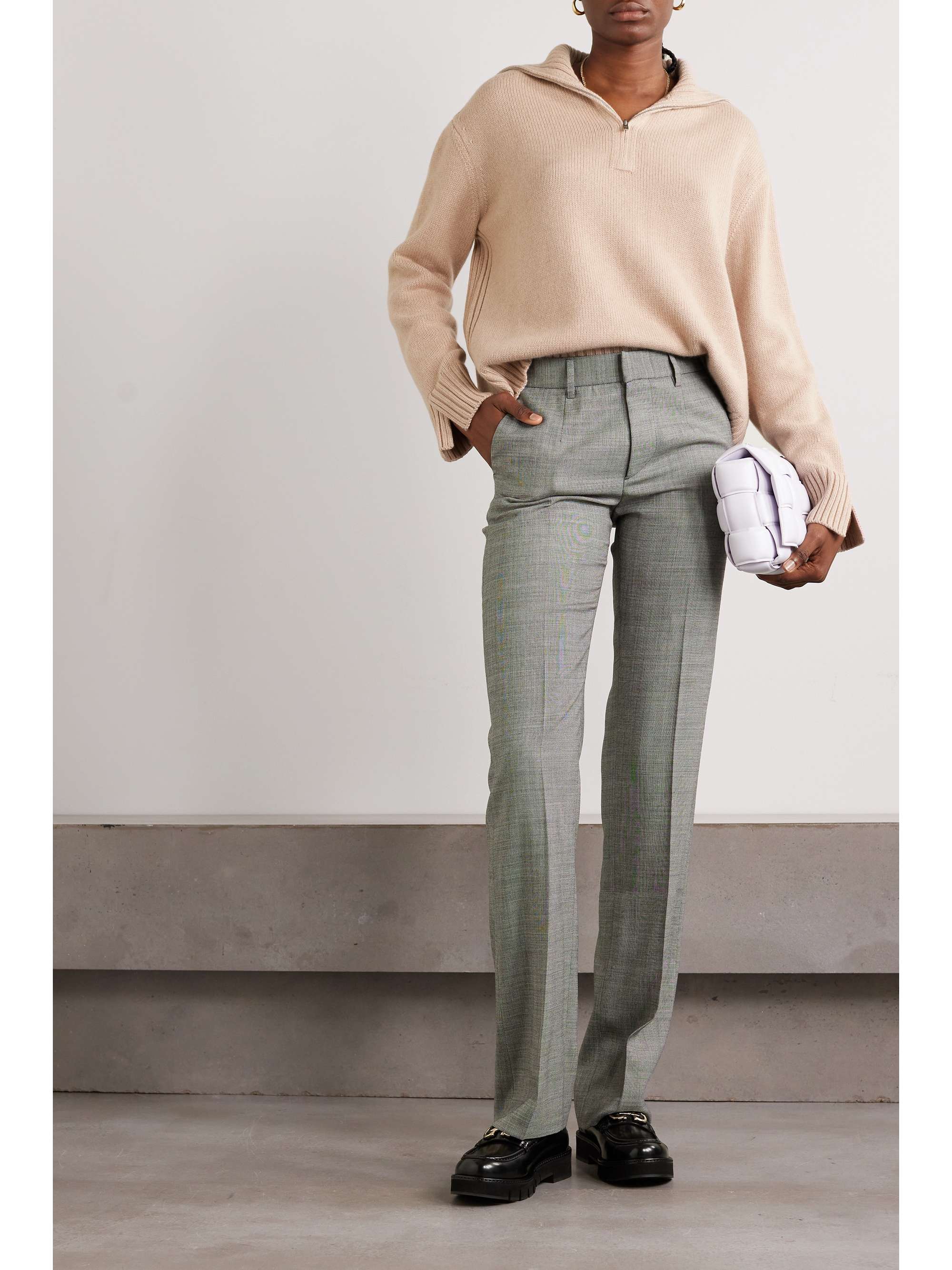 LORO PIANA Cashmere half-zip sweater | NET-A-PORTER