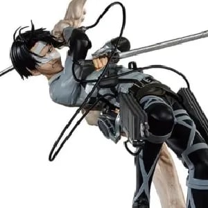 買取】B賞 リヴァイ フィギュア～俺達が夢見た世界～ 一番くじ 進撃の