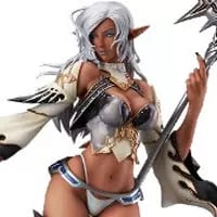 買取】リネージュII ダークエルフ（1/7スケールPVC製塗装済み完成品