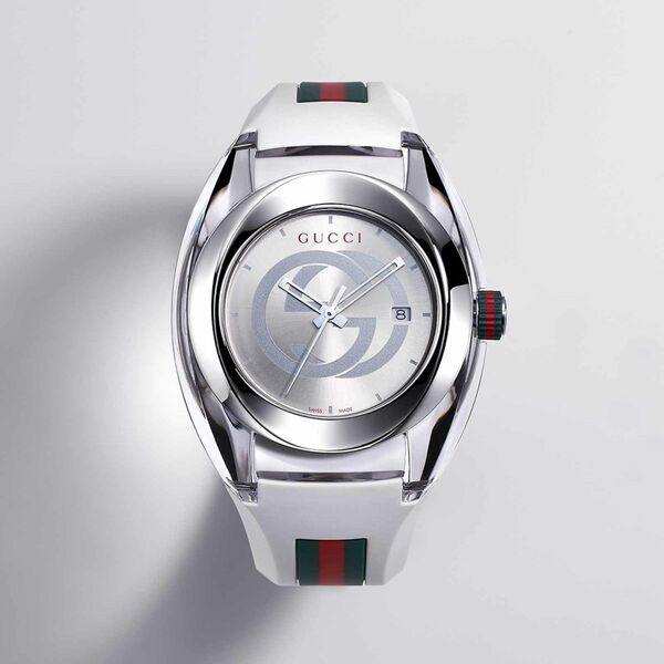 GUCCI グッチ SYNC シンク YA137102A クォーツ メンズ(ホワイト