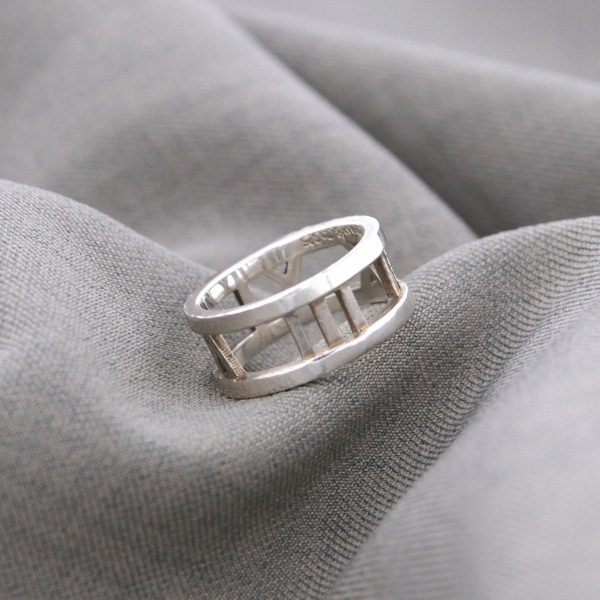 Tiffany&Co. ティファニー アトラス オープン リング 中古 レディース