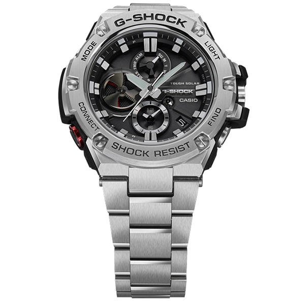 G-SHOCK G-STEEL GST-B100D-1AJF Bluetooth搭載 タフソーラー(シルバー
