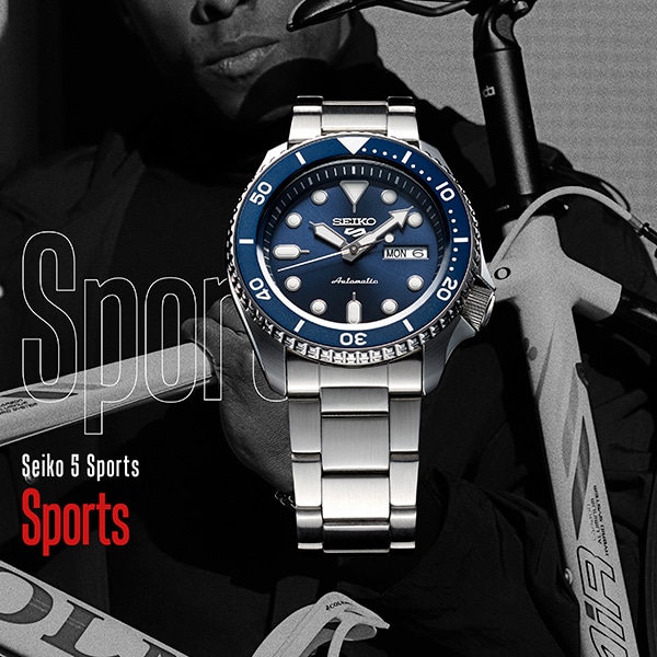 SEIKO 5 SPORTS Sports Style SBSA001 自動巻 メンズ(シルバーブルー