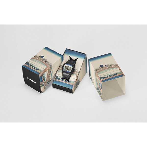 G-SHOCK 葛飾北斎 富嶽三十六景 「深川万年橋下」 DW-5600KHFM25-1JR