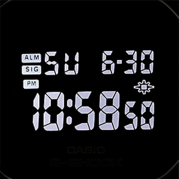 G-SHOCK メタルケース GM-S5600U-1JF LED クォーツ(シルバー): G-SHOCK