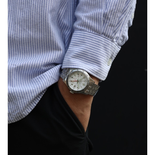 SEIKO 5 SPORTS Field Sports Style SBSC009 自動巻 メンズ(ホワイト