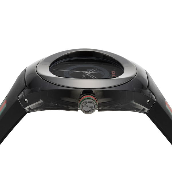 GUCCI グッチ SYNC シンク YA137107A クォーツ メンズ(オールブラック