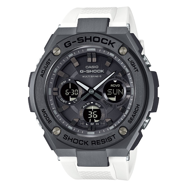 G-SHOCK G-STEEL GST-W110MS-1AJF 電波ソーラー メンズ(ブラック): G