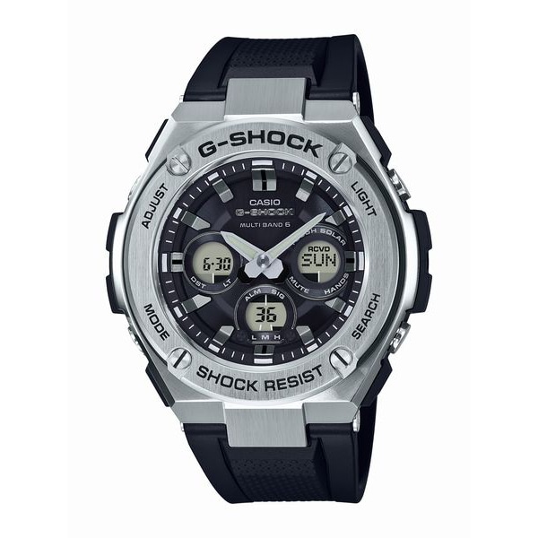 G-SHOCK G-STEEL GST-W300G-1A2JF ミドルサイズ 電波ソーラー(ブルー