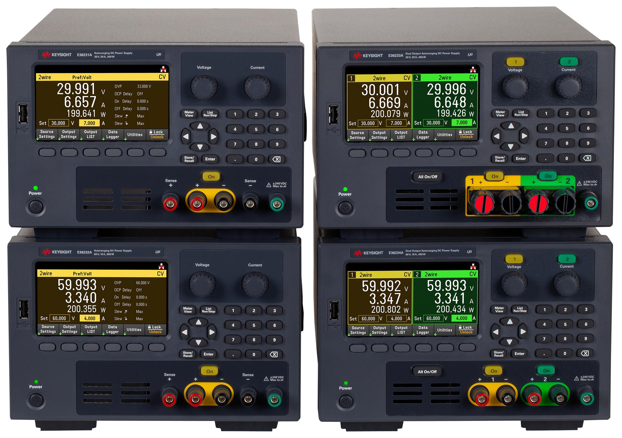 E36231A KEYSIGHT TECHNOLOGIES, Bench Power Supply, Programmable, 1