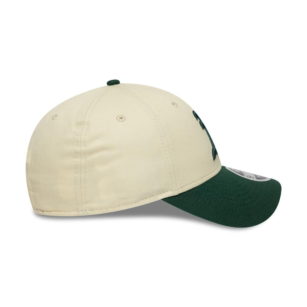 Oakland Athletics 9FORTY M-Crown MLB Colour Block Stone/Green Cap