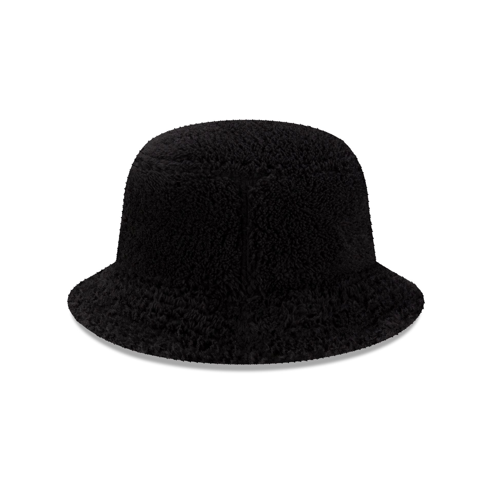 New Era Cap Fleece Black Bucket Hat