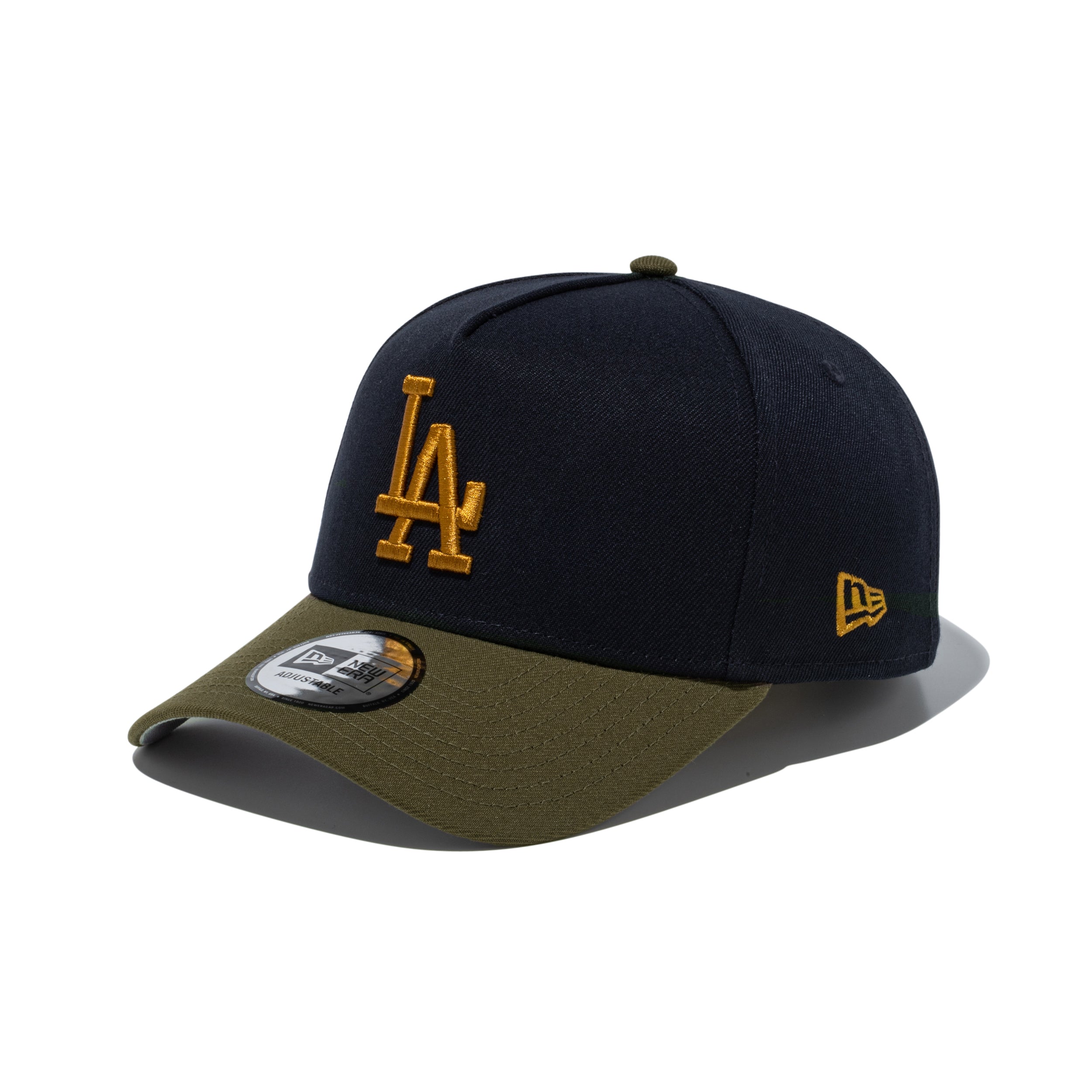 9FORTY A-Frame Deep Forest ロサンゼルス・ドジャース ネイビー モス