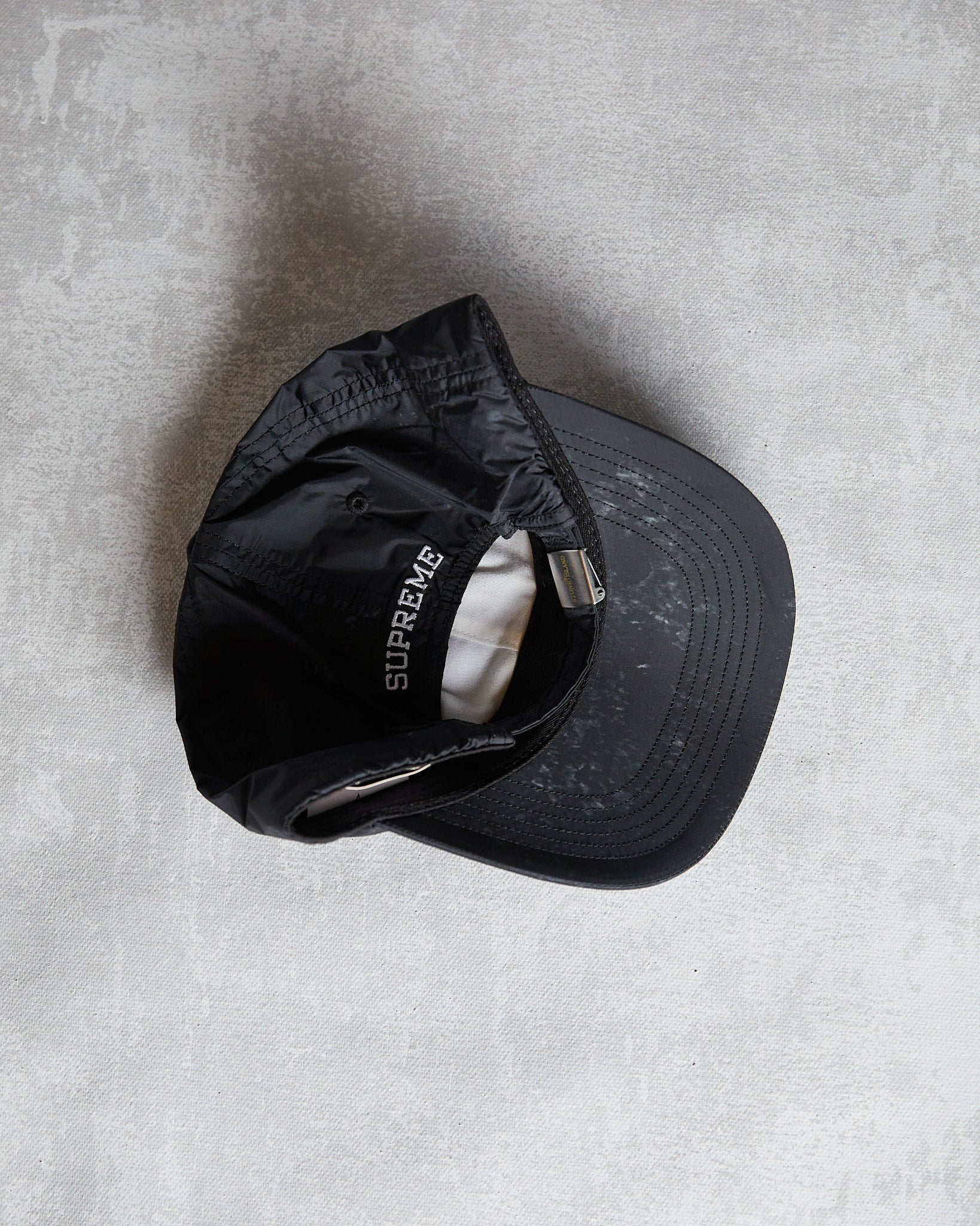Stone Island x Supreme Nylon 6 Panel Badge Hat – NEW YORK NUTJOB