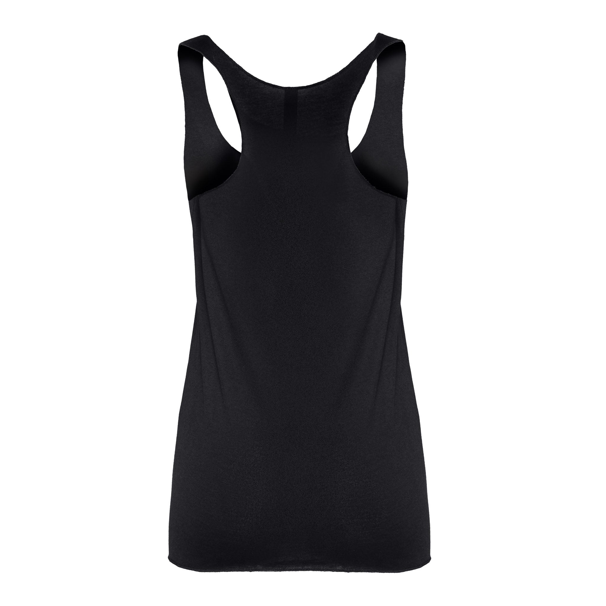 Women's Tri-Blend Racerback Tank - Black | 6733 | NLA