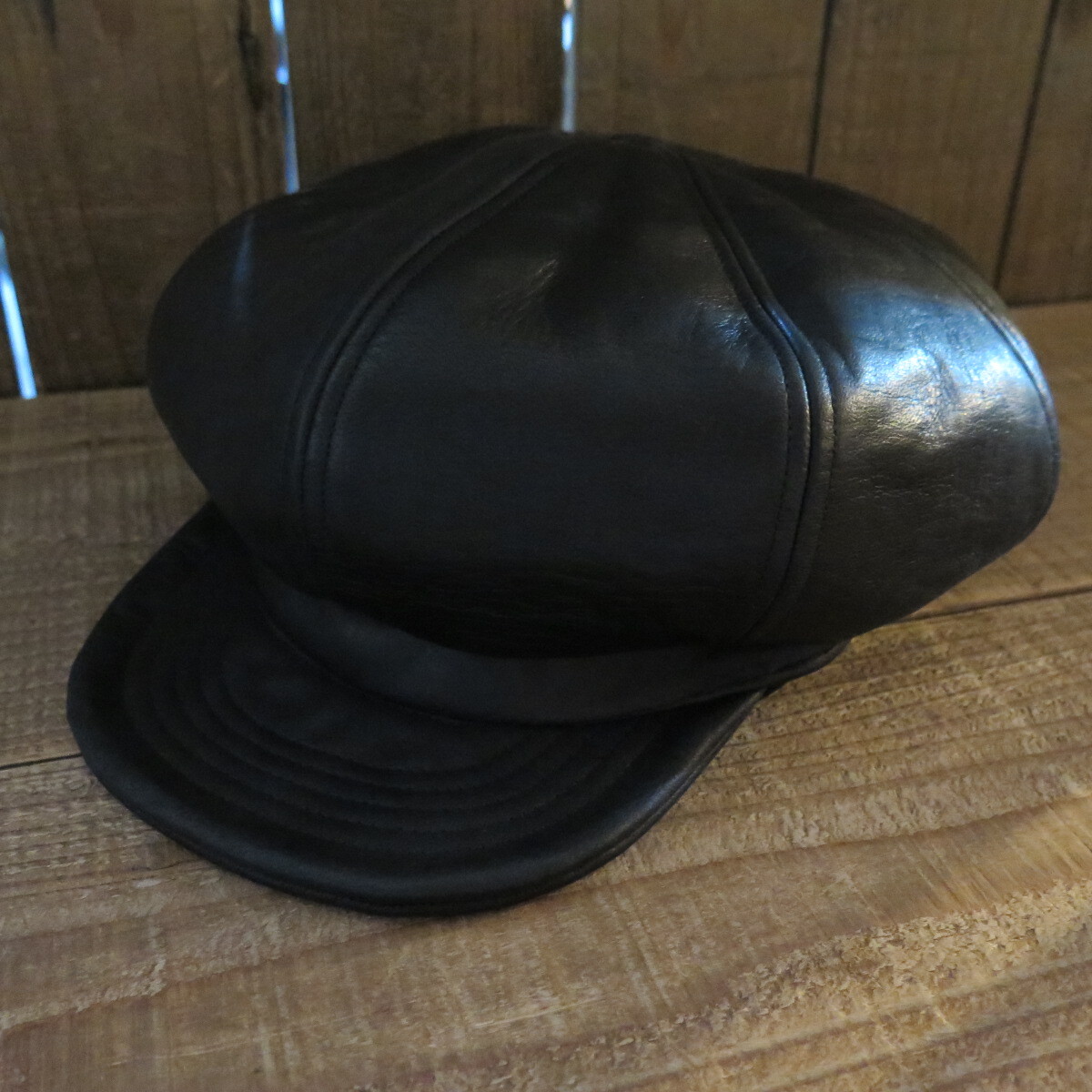 レザーキャスケット 本革 M〜L 訳あり c014 レザー キャスケット