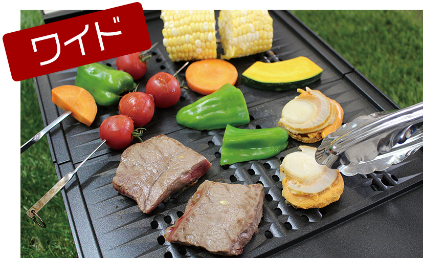 組み立て式BBQグリル QUICKLYⅡ｜アウトドア・屋外作業・災害時などに