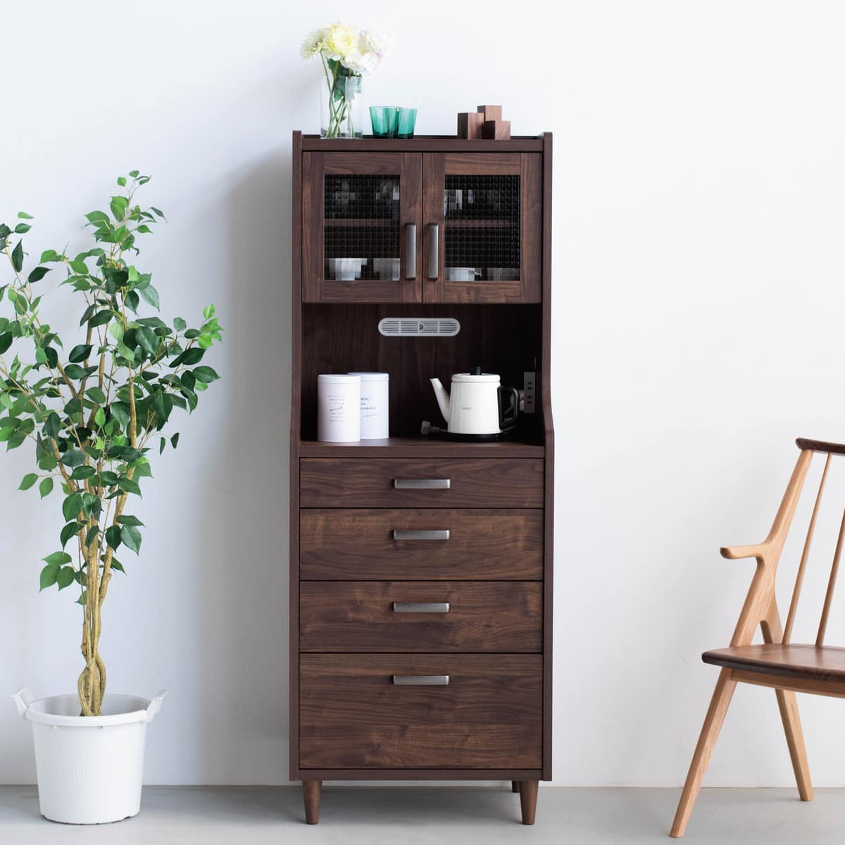 ハイキャビネットチェストボード (YS01K 60DBR) | ニトリネット【公式