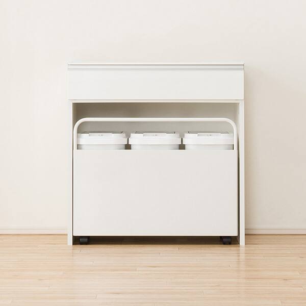 下台ロータイプ奥行51】(リガーレ L50-80OP-2 WH) | ニトリネット