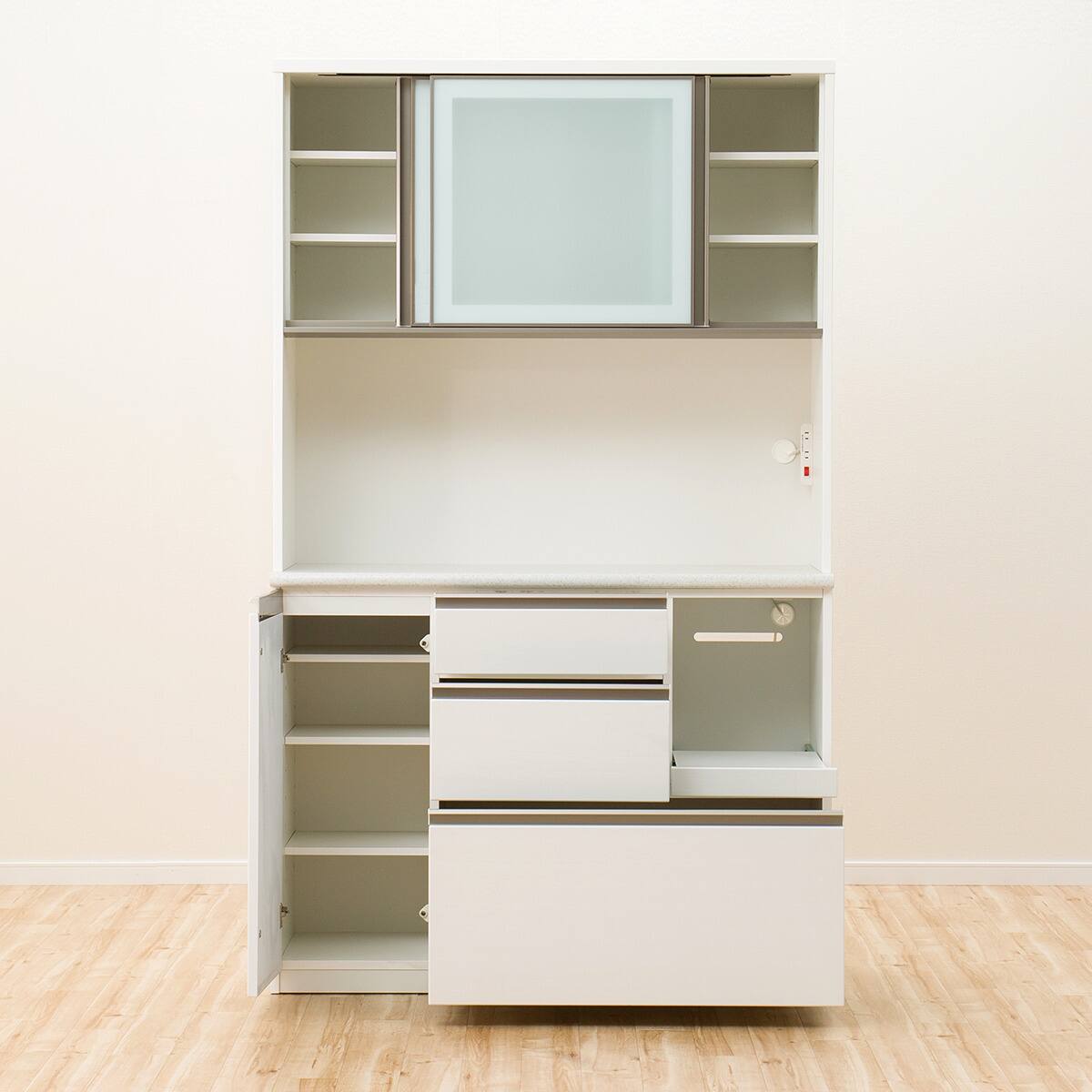 キッチンボード (アルミナ2 120KB WH) | ニトリネット【公式】 家具