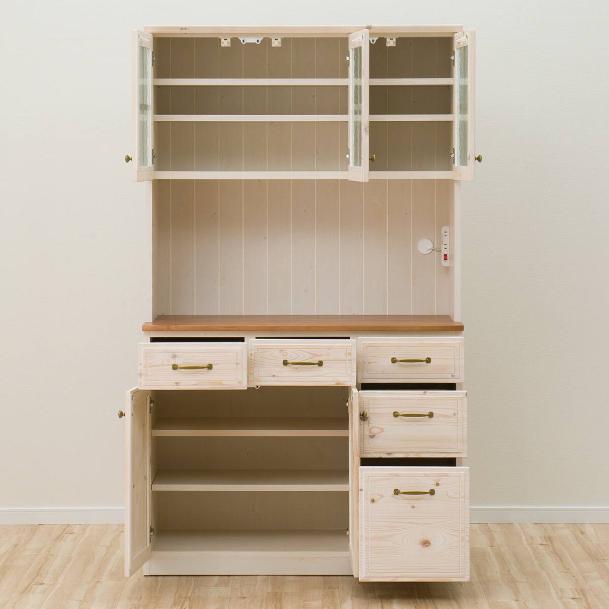 キッチンボード (シナモ105 WH) | ニトリネット【公式】 家具