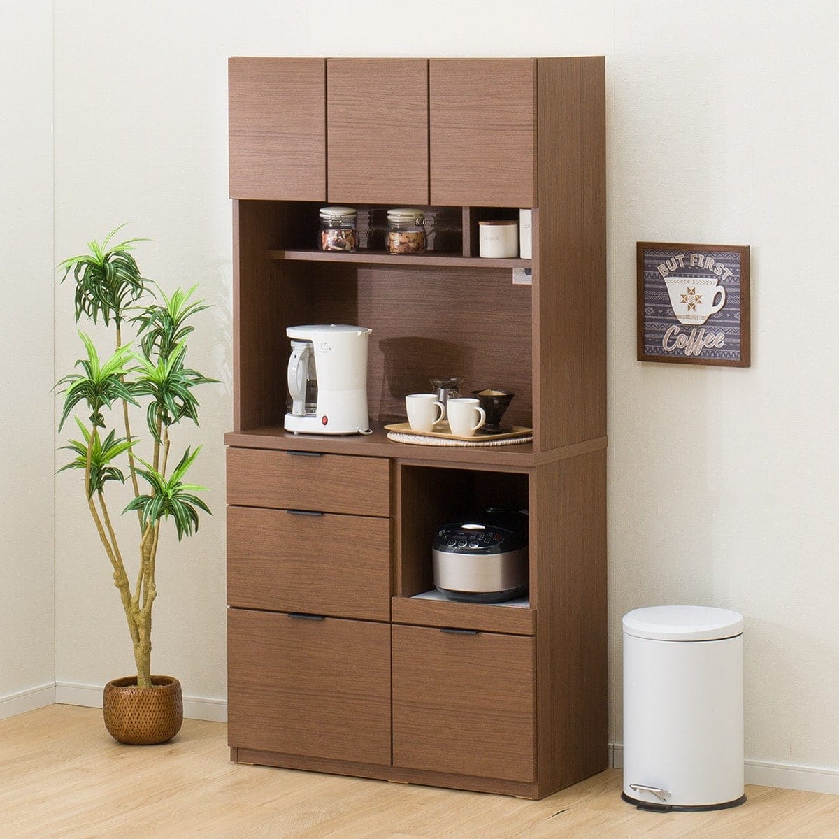 キッチンボード(エトナ90KB MBR) | ニトリネット【公式】 家具