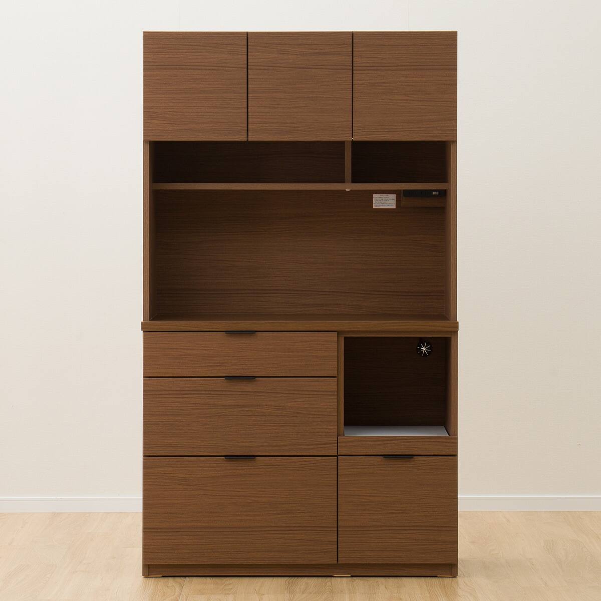 キッチンボード(エトナ105KB MBR) | ニトリネット【公式】 家具