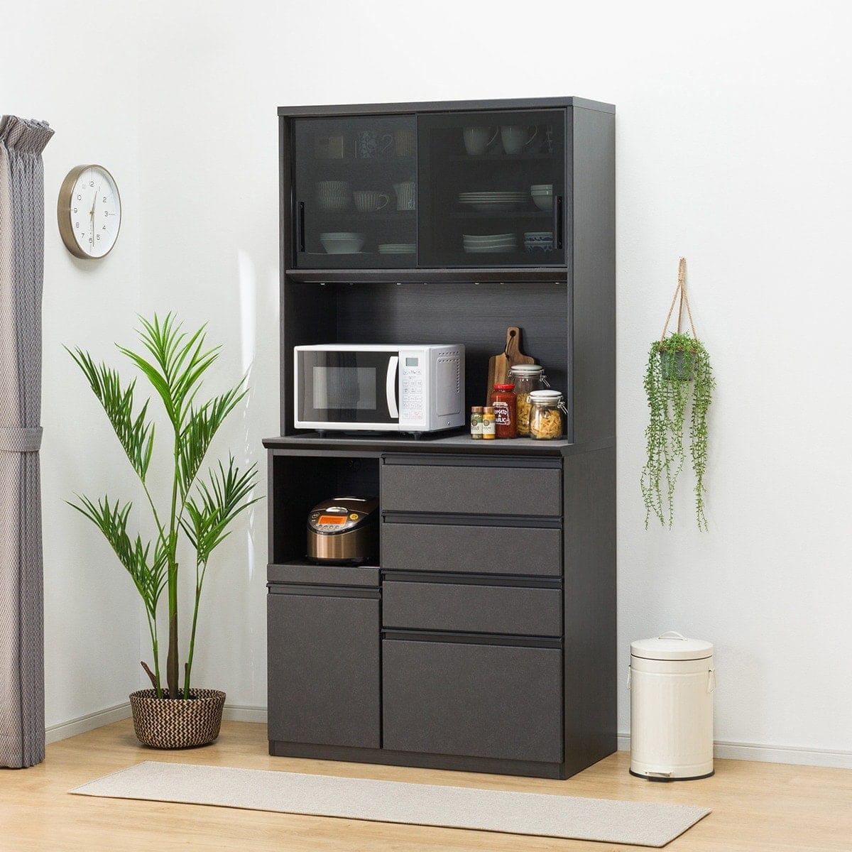 キッチンボード(SP201 100KB GY) | ニトリネット【公式】 家具