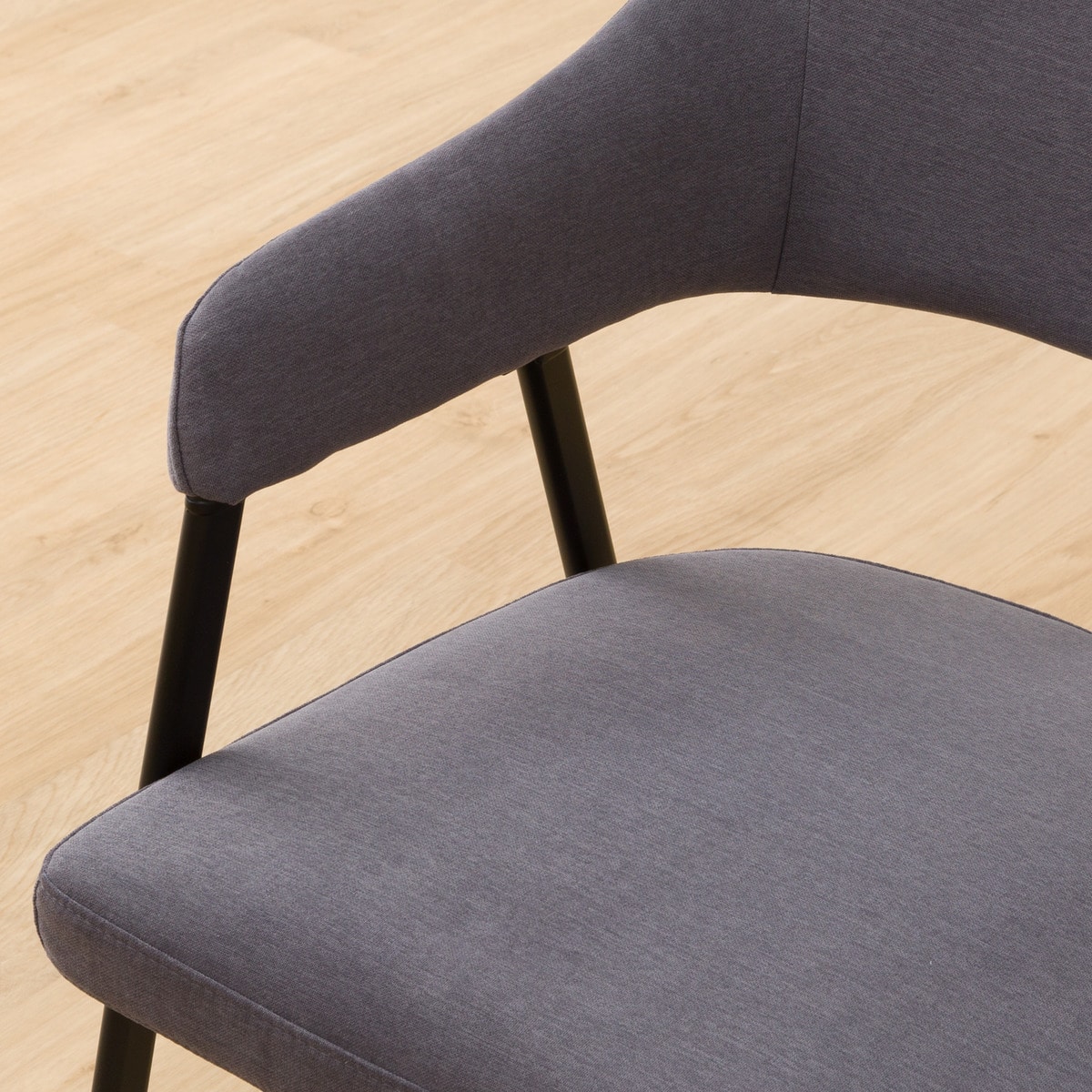 肘付きダイニングチェア(イジー2 GY) | ニトリネット【公式】 家具