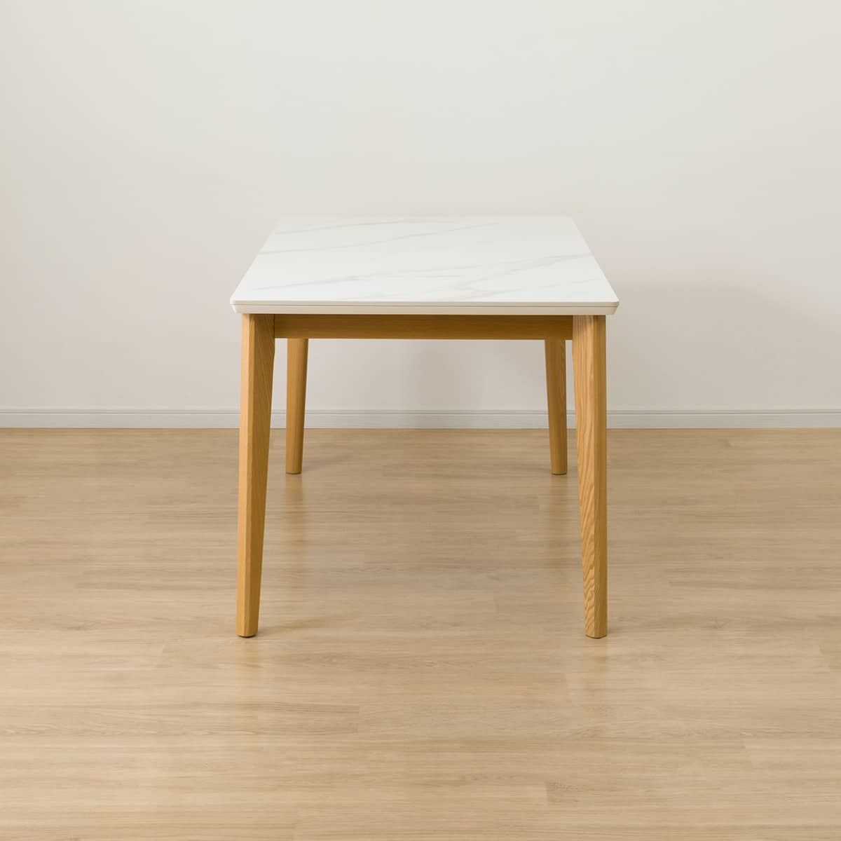 セラミックダイニングテーブル(ロレイン 135 WH/LBR) | ニトリネット