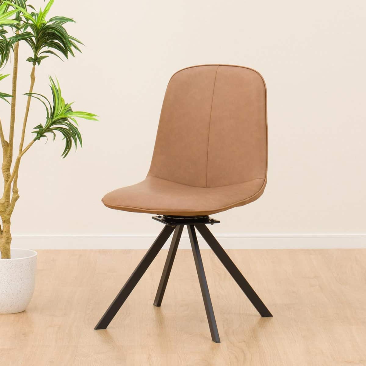 回転式ダイニングチェア(モラド BR) | ニトリネット【公式】 家具