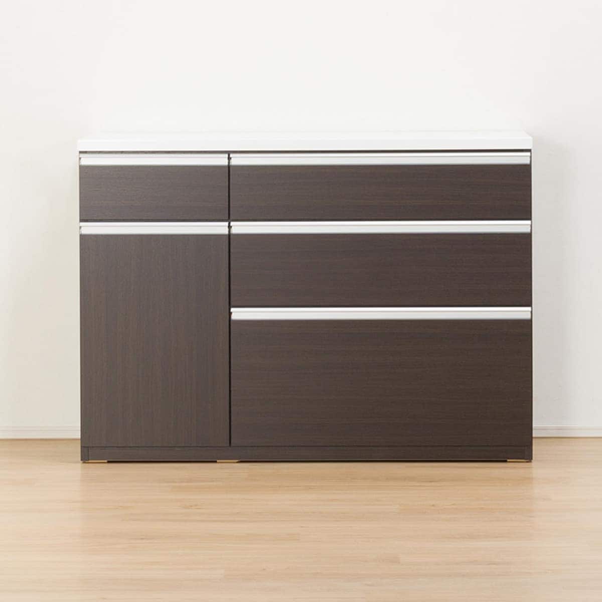 キッチンカウンター(キュリー2 120CT DBR) | ニトリネット【公式