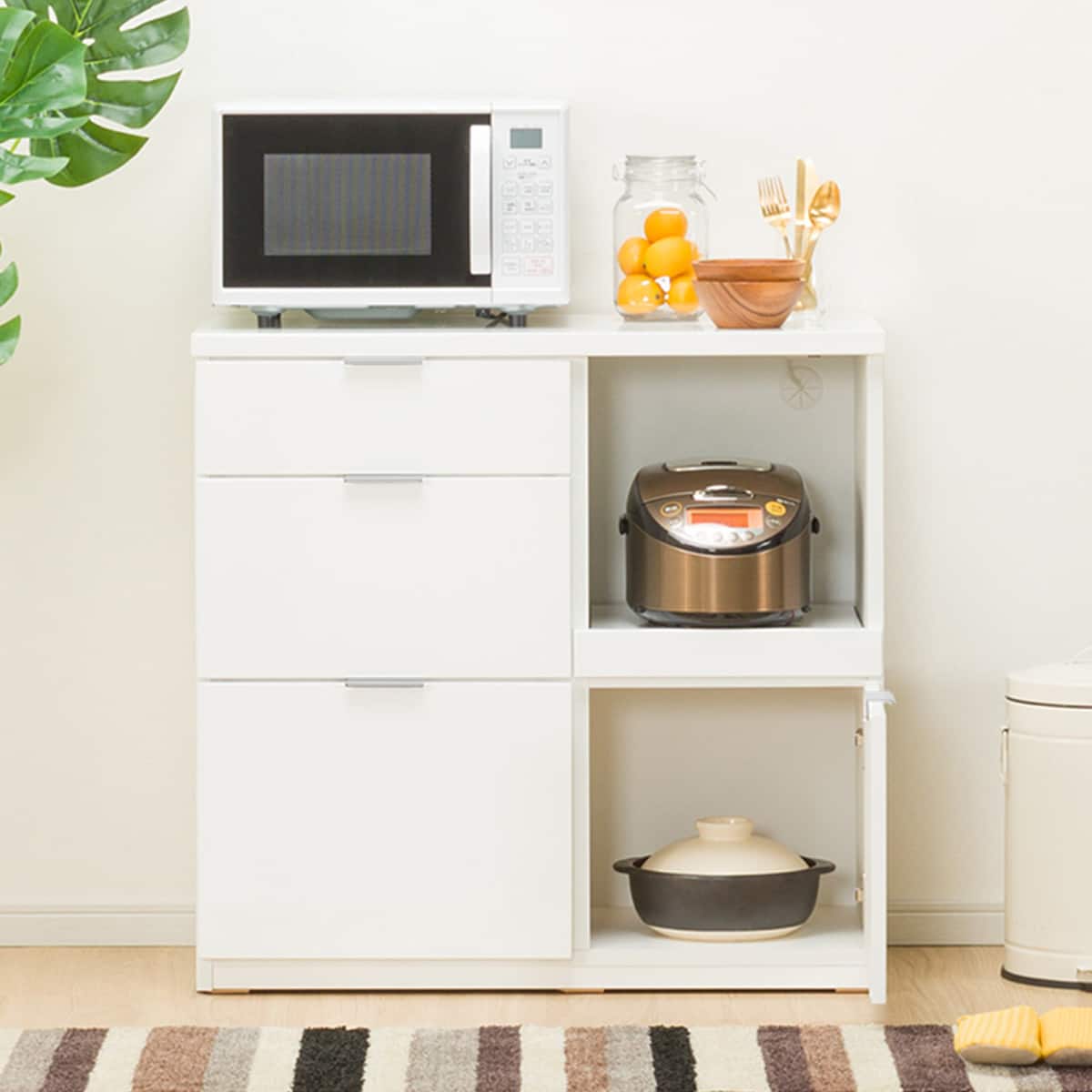 カウンター (エトナ90CT WH/SI) | ニトリネット【公式】 家具