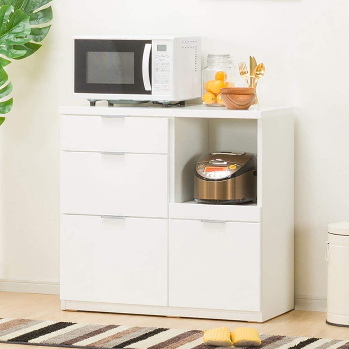 カウンター (エトナ90CT WH/SI) | ニトリネット【公式】 家具