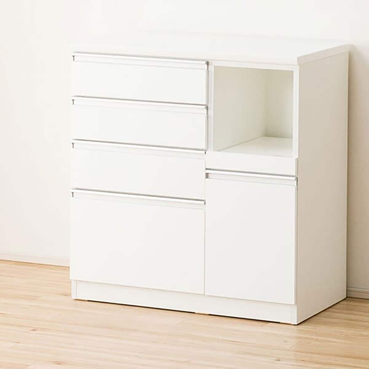 キッチンカウンター(レジューム 90SH-R WH) | ニトリネット【公式