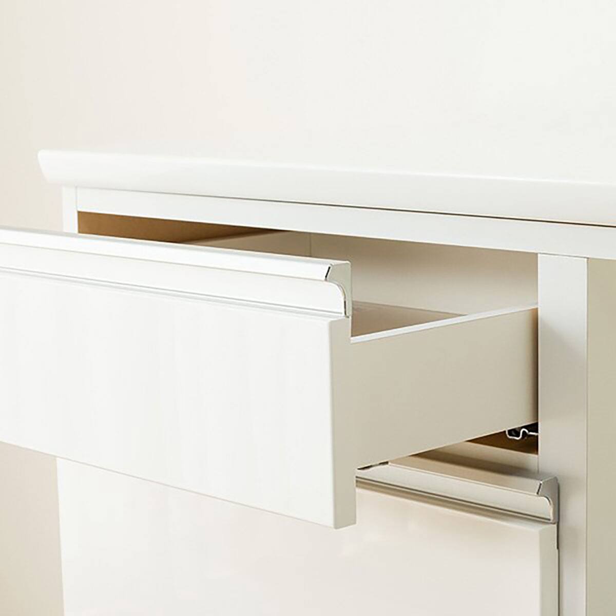 キッチンカウンター(レジューム 90QL-R WH) | ニトリネット【公式