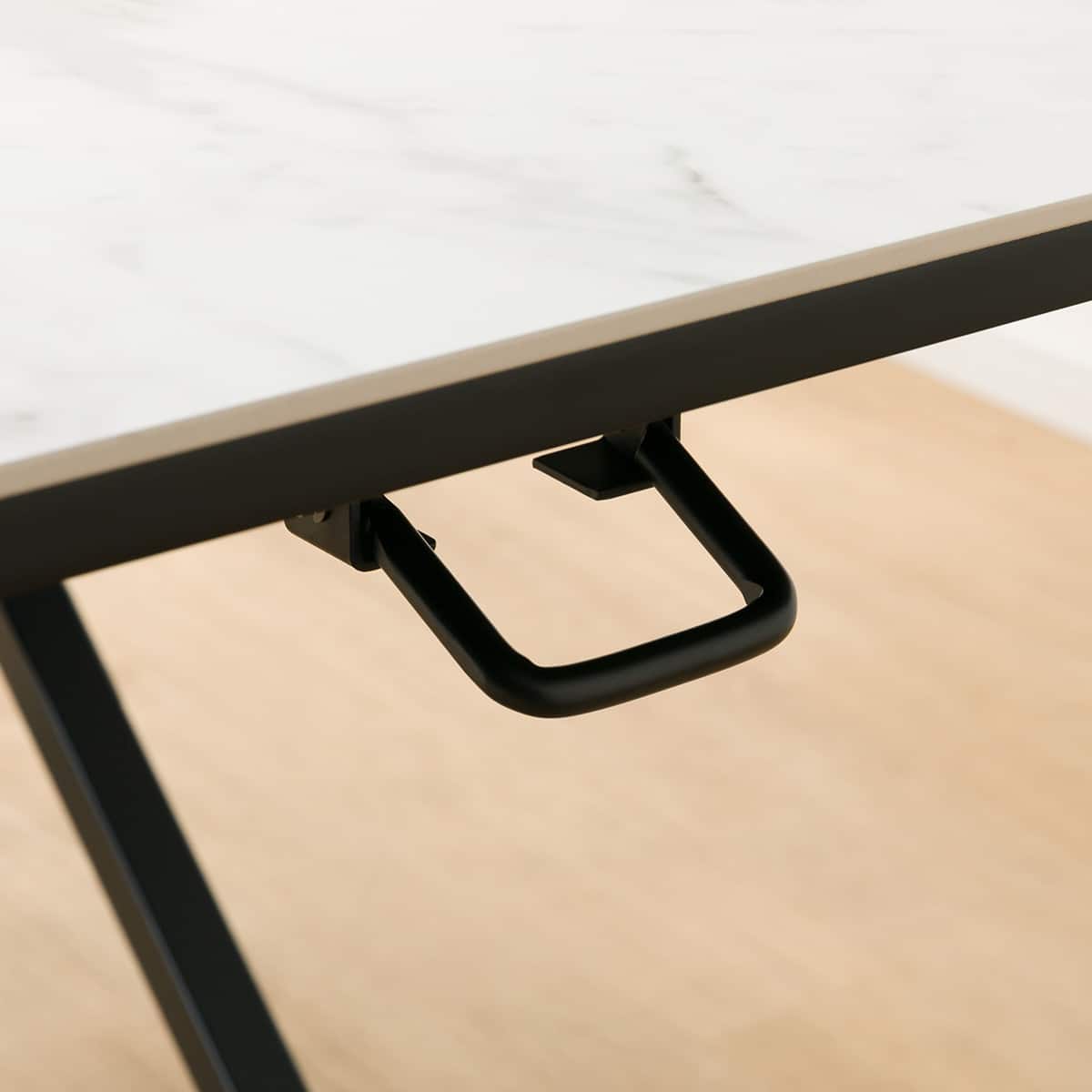 セラミック昇降ダイニングテーブル(WH AT01) | ニトリネット【公式