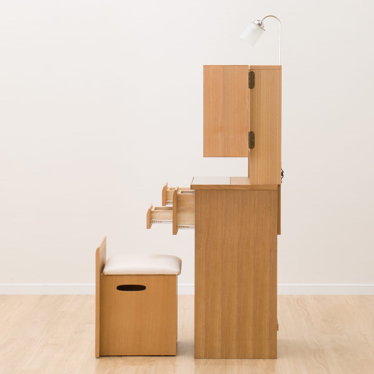 三面鏡ドレッサー(Nノワル LBR) | ニトリネット【公式】 家具