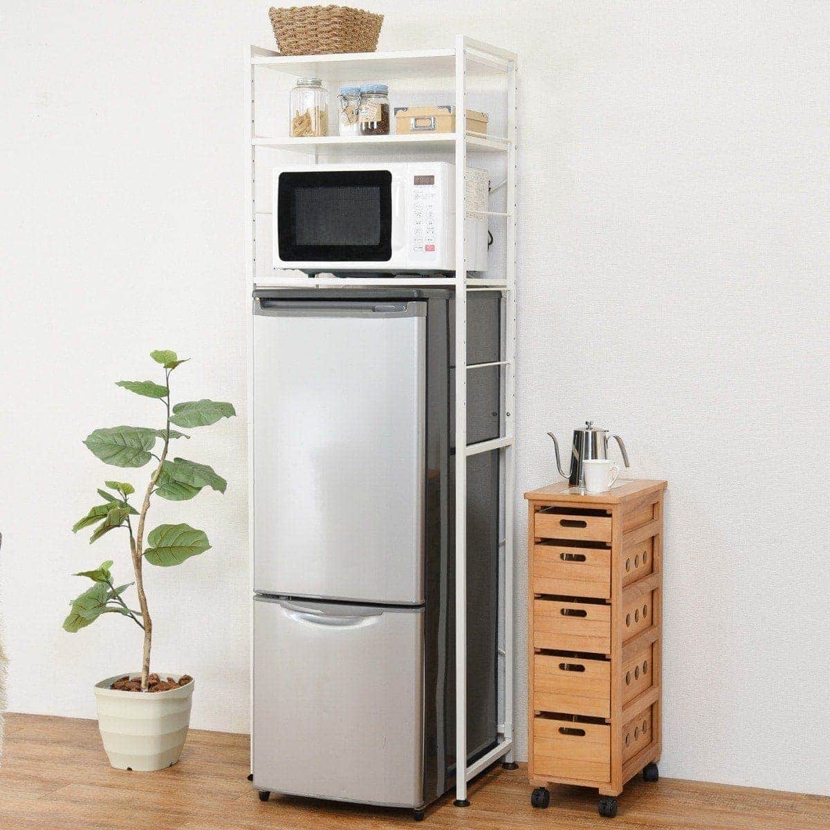 シンプルな冷蔵庫ラック(幅62 WH) | ニトリネット【公式】 家具